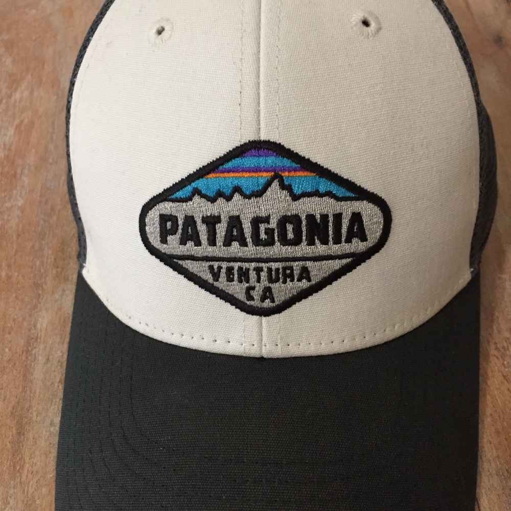 Patagonia Baseball Hat with Mesh Backing.